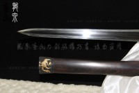 鎏金四圣高端八面汉剑-古法锻造-精工版