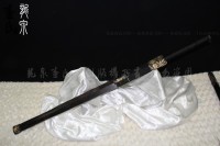 鎏金四圣高端八面汉剑-古法锻造-精工版