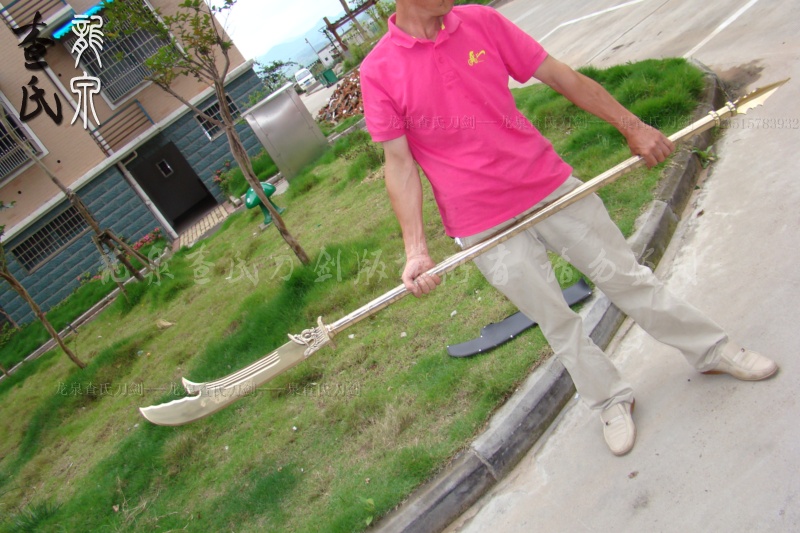 全铜精品青龙偃月刀-关公刀