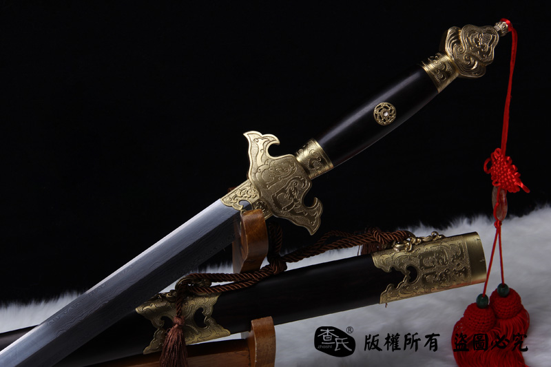 龙泉名剑-折叠花纹钢