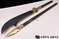 青龙偃月刀-关羽用刀-关公刀-27斤左右