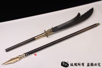 青龙偃月刀-关羽用刀-关公刀-27斤左右