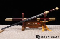 紫檀精品武术剑-太极剑-软剑