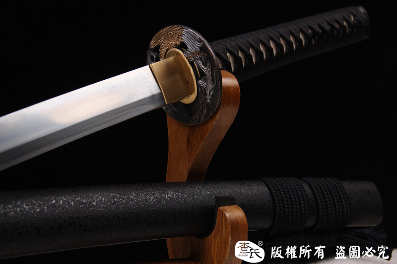 雄鹰-实惠花纹钢手工打刀