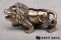 狮子-黄铜实心打造