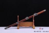素风八面唐剑 酸枝木款