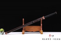 山水陨铁紫铜汉剑